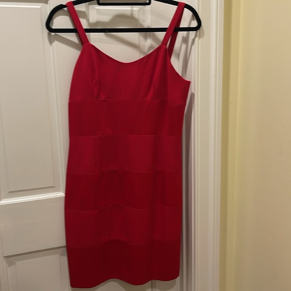 Ann Taylor Red Dress. Valentines or any special day or night perfect! Size 8.